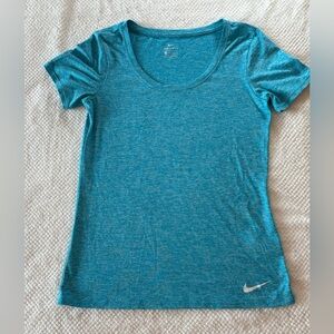 Nike Dri-FIT Blue Athletic Shirt XS
